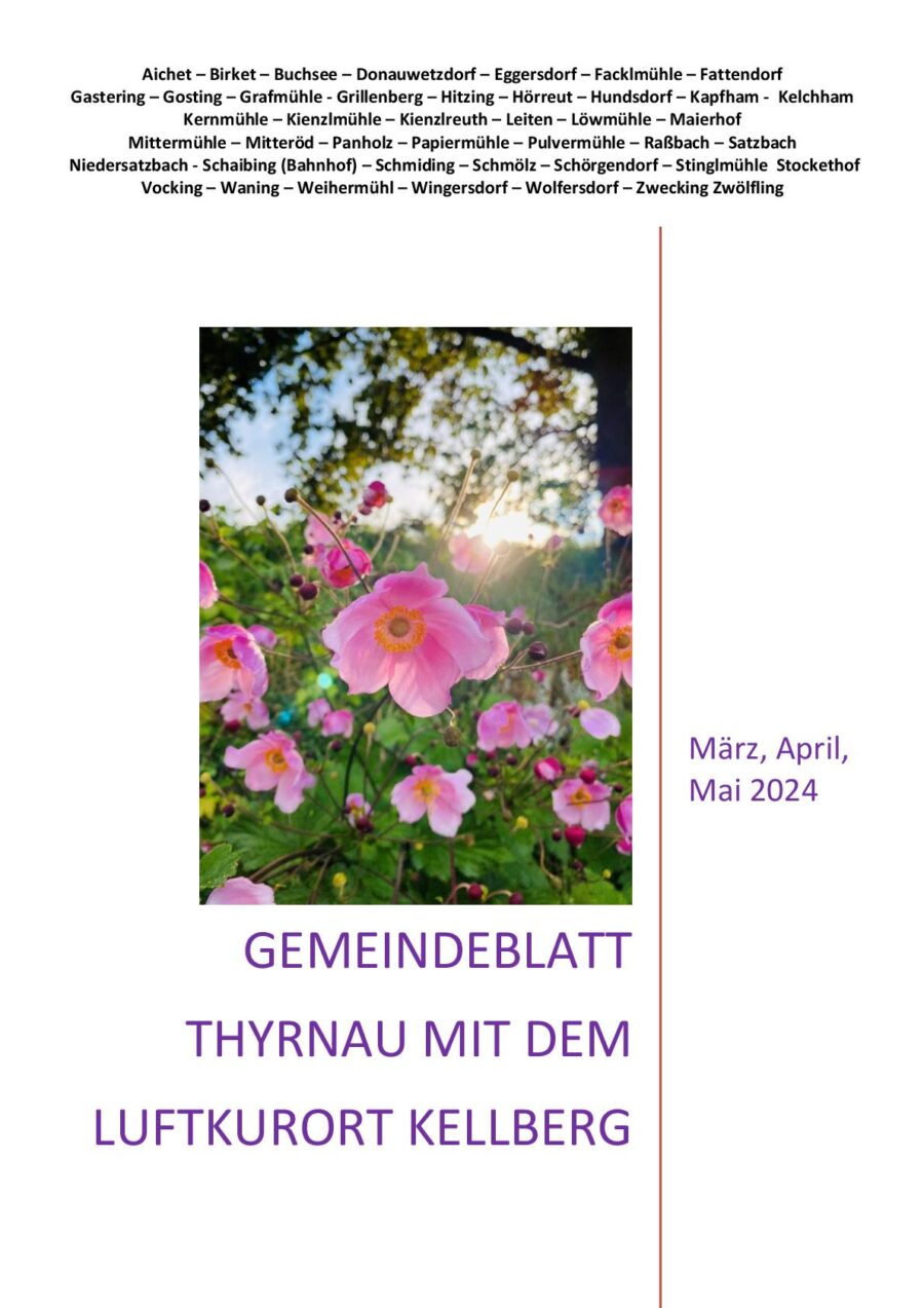 Gemeindeblatt 01/2024